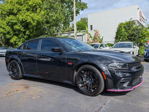 Pitch Black Clearcoat 2023 Dodge Charger Scat Pack