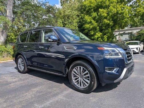 Hermosa Blue Pearl 2023 Nissan Armada SL 4WD
