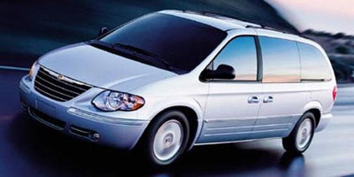 Stone White Clearcoat 2005 Chrysler Town & Country Limited