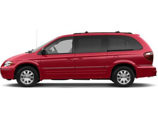 Stone White Clearcoat 2005 Chrysler Town & Country Limited
