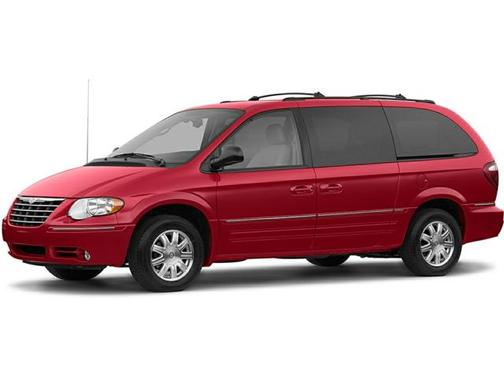 Stone White Clearcoat 2005 Chrysler Town & Country Limited