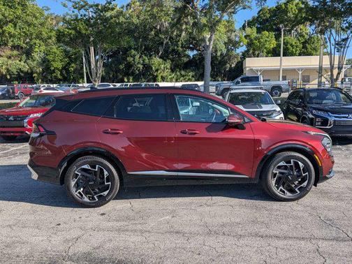 Dawning Red 2025 Kia Sportage SX-Prestige