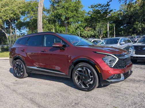 Dawning Red 2025 Kia Sportage SX-Prestige