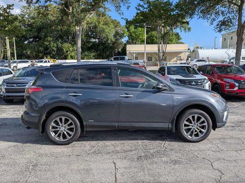 Magnetic Gray Metallic 2018 Toyota RAV4 Hybrid Limited