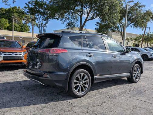 Magnetic Gray Metallic 2018 Toyota RAV4 Hybrid Limited