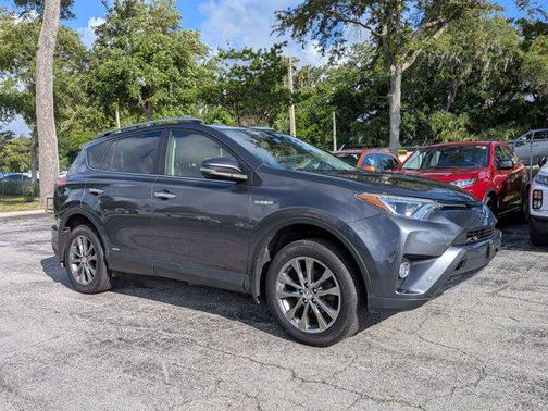 Magnetic Gray Metallic 2018 Toyota RAV4 Hybrid Limited