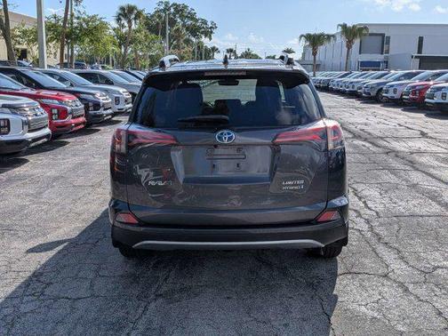 Magnetic Gray Metallic 2018 Toyota RAV4 Hybrid Limited