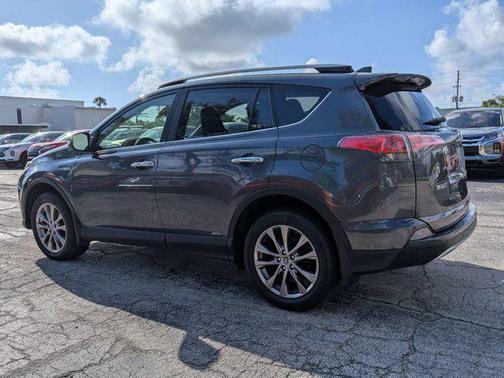 Magnetic Gray Metallic 2018 Toyota RAV4 Hybrid Limited