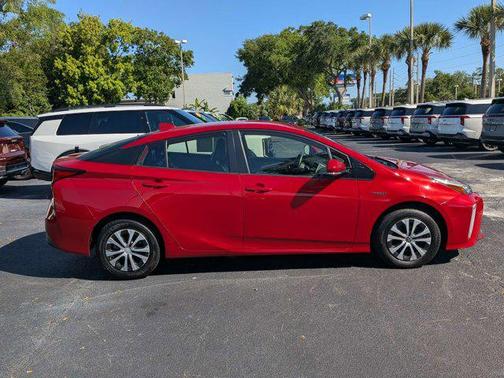 Supersonic Red 2020 Toyota Prius XLE