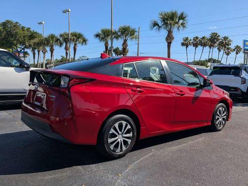 Supersonic Red 2020 Toyota Prius XLE