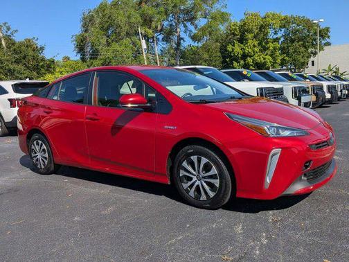 Supersonic Red 2020 Toyota Prius XLE