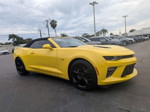 Bright Yellow 2017 Chevrolet Camaro 1SS