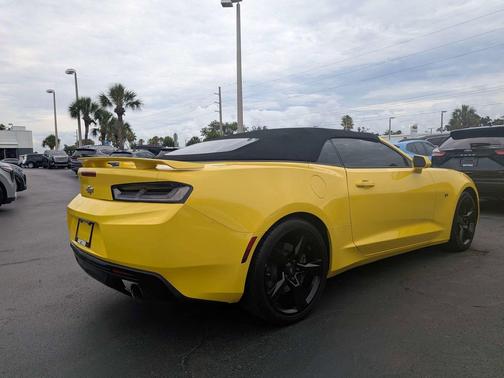 Bright Yellow 2017 Chevrolet Camaro 1SS