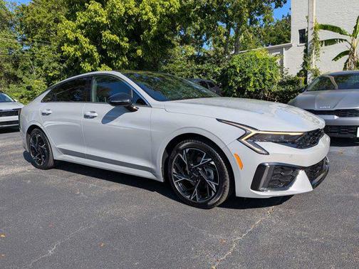 Wolf Gray 2025 Kia K5 GT-Line