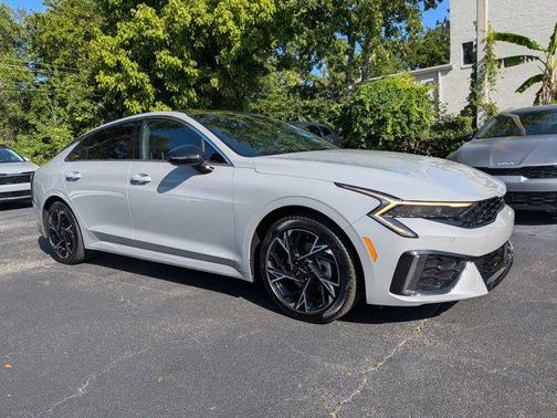 Wolf Gray 2025 Kia K5 GT-Line