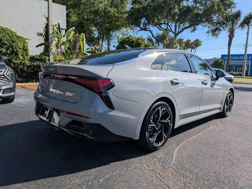 Wolf Gray 2025 Kia K5 GT-Line