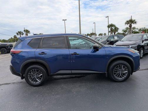 Caspian Blue Metallic 2021 Nissan Rogue S