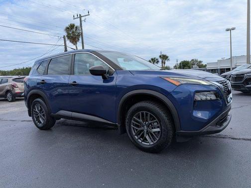 Caspian Blue Metallic 2021 Nissan Rogue S