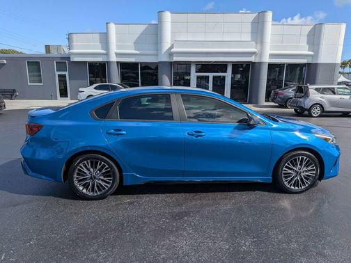 Sporty Blue 2024 Kia Forte GT-Line
