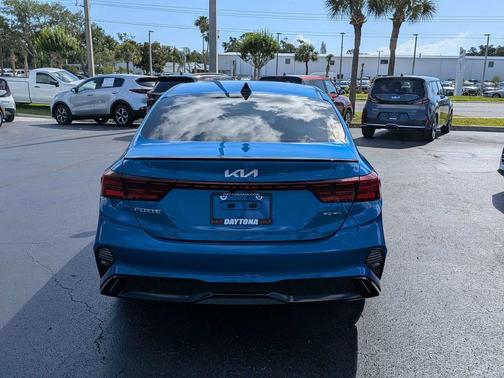 Sporty Blue 2024 Kia Forte GT-Line
