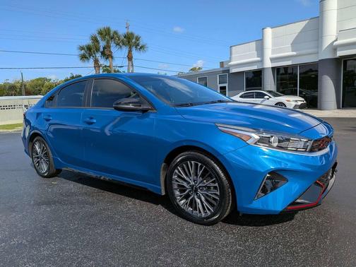 Sporty Blue 2024 Kia Forte GT-Line