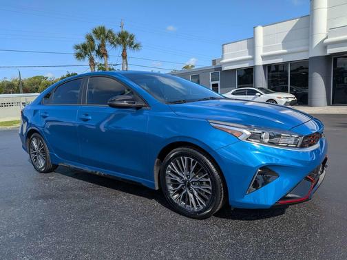Sporty Blue 2024 Kia Forte GT-Line
