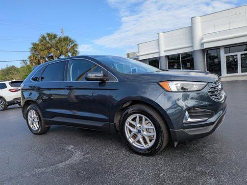 STONE BLUE METALL 2022 Ford Edge SEL