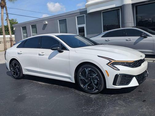 Snow White Pearl 2026 Kia K5 GT-Line FWD