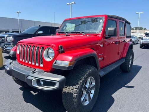 Firecracker Red Clearcoat 2021 Jeep Wrangler Unlimited Sahara