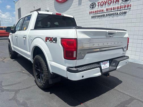 Star White Metallic Tri-Coat 2020 Ford F-150 Platinum