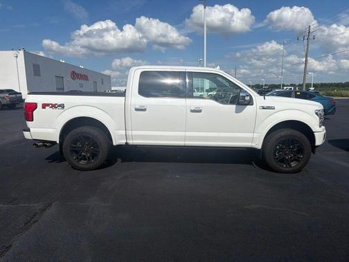 Star White Metallic Tri-Coat 2020 Ford F-150 Platinum