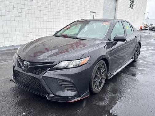 Midnight Black Metallic 2022 Toyota Camry TRD