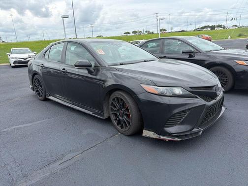 Midnight Black Metallic 2022 Toyota Camry TRD