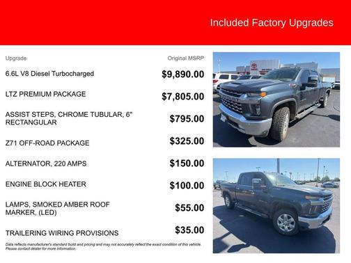 Shadow Gray Metallic 2020 Chevrolet Silverado 2500 LTZ