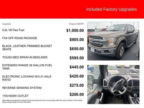 Stone Gray Metallic 2019 Ford F-150 Lariat