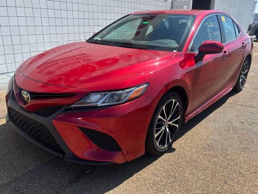Supersonic Red 2020 Toyota Camry SE