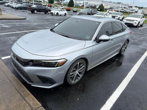 Lunar Silver Metallic 2024 Honda Civic Touring