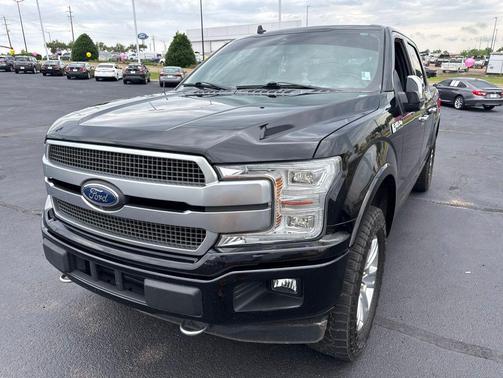 Shadow Black 2018 Ford F-150 Platinum