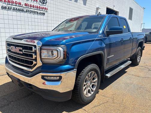 Stone Blue Metallic 2017 GMC Sierra 1500 SLE