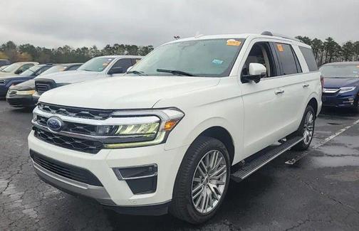 Star White Metallic Tri-Coat 2022 Ford Expedition Limited