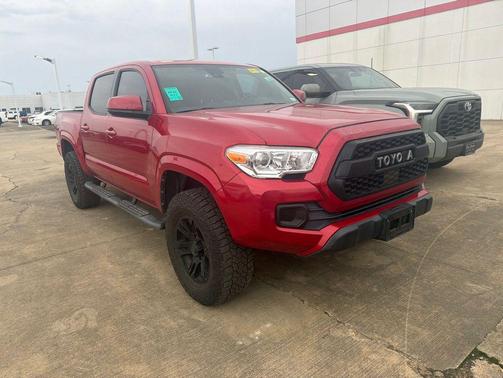 Barcelona Red Metallic 2021 Toyota Tacoma SR