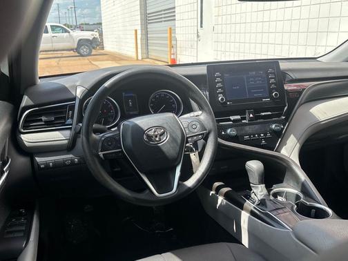 White 2022 Toyota Camry LE