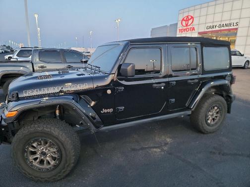 Black Clearcoat 2021 Jeep Wrangler Unlimited Rubicon 392