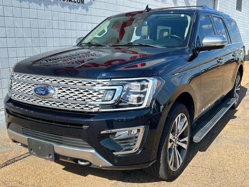 Antimatter Blue Metallic 2021 Ford Expedition Max Platinum