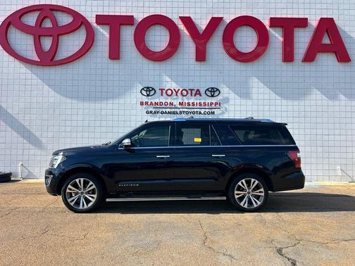 Antimatter Blue Metallic 2021 Ford Expedition Max Platinum