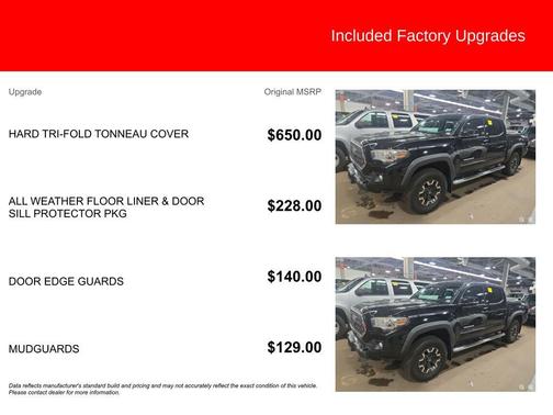 Midnight Black Metallic 2018 Toyota Tacoma TRD Off Road