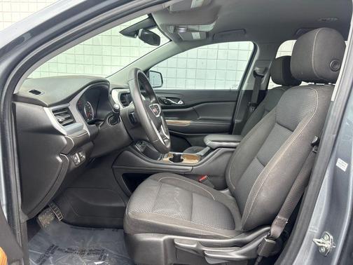 Satin Steel Metallic 2021 GMC Acadia FWD SLE