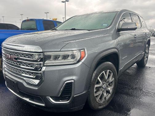 Satin Steel Metallic 2021 GMC Acadia FWD SLE