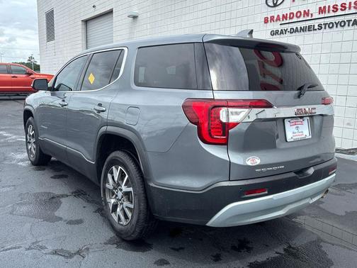 Satin Steel Metallic 2021 GMC Acadia FWD SLE