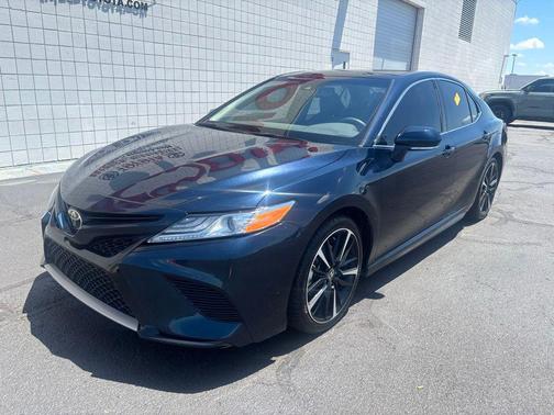 Galactic Aqua Mica 2020 Toyota Camry XSE
